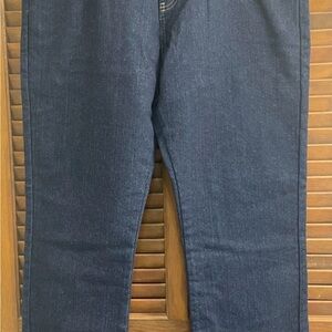 Dickies Women's Navy Straight Jeans